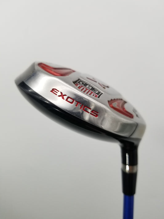 2010 TOUR EDGE EXOTICS CB3 TOUR 4 WOOD 16.5* STIFF PROLAUNCH BLUE 65 FAIR