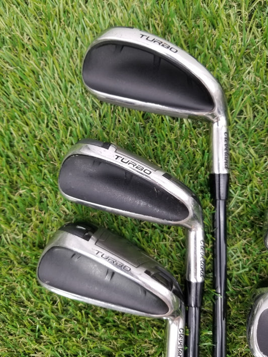 2019 CLEVELAND LAUNCHER HB TURBO IRON SET 5-PW REGULAR MIYAZAKI C.KUA 6 GOOD