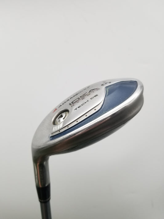 LEFTY 2007 ADAMS IDEA TECH OS 3 HYBRID 19* REGULAR GRAPHITE DESIGN YS+ 60G FAIR