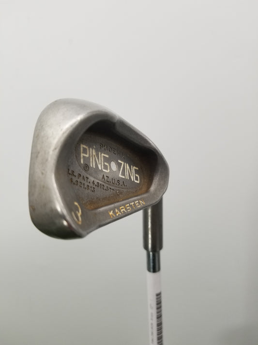 PING ZING 3 IRON STIFF KARSTEN STEEL KT-M 39" WHITE DOT FAIR