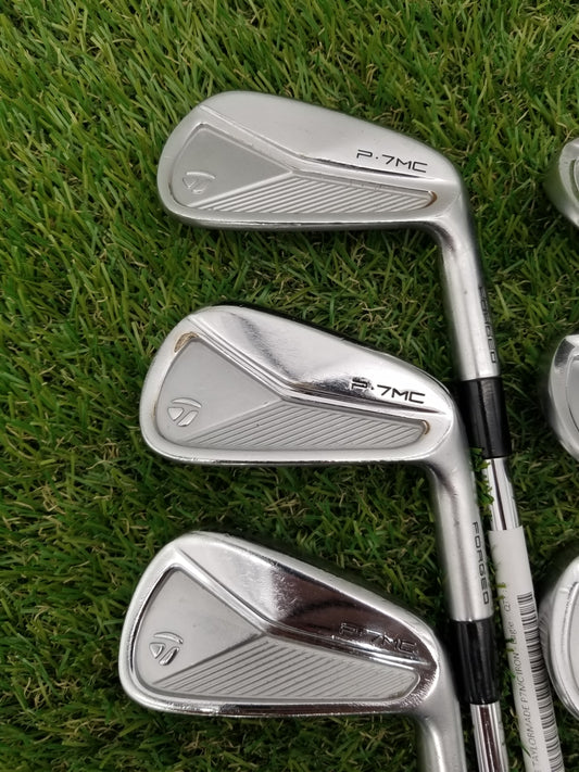 2023 TAYLORMADE P7MC IRON SET 5-PW EXTRA STIFF KBS $-TAPER 130 GOOD