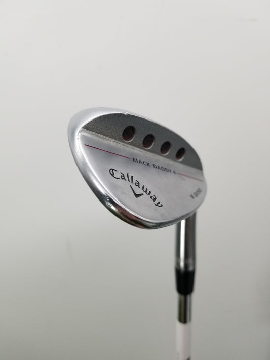 2018 CALLAWAY MACK DADDY 4 PLATINUM CHROME WEDGE 56*/12 STIFF DYNGOLD 35" FAIR
