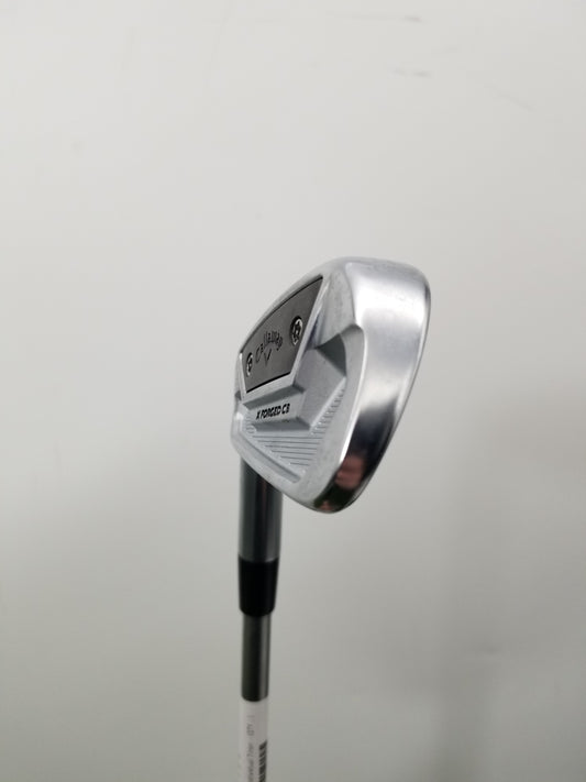 LEFTY 2021 CALLAWAY X FORGED CB 7 IRON STIFF PROJECT X IO 110G 36.5" GOOD
