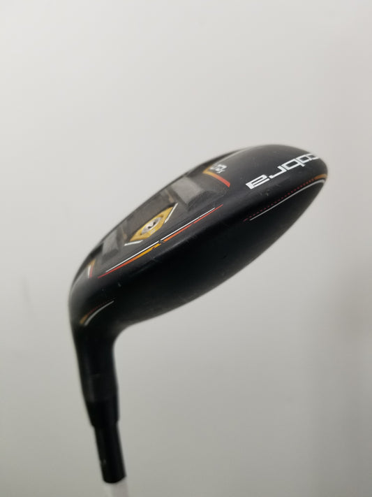 LEFTY 2022 COBRA LTDX 3 HYBRID 19* STIFF KBS PLAYERS GRAPHITE IRON 85 +HC FAIR