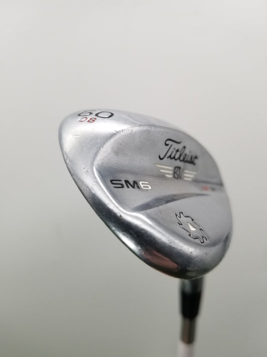 2016 TITLEIST VOKEY SM6 CHROME WEDGE 60/08 STIFF DYNAMIC GOLD S200 34.5" FAIR