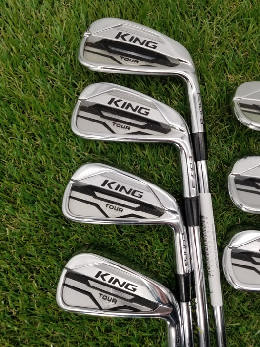 2021 COBRA KING TOUR MIM IRON SET 4-PW STIFF DYNAMIC GOLD S400 VERYGOOD