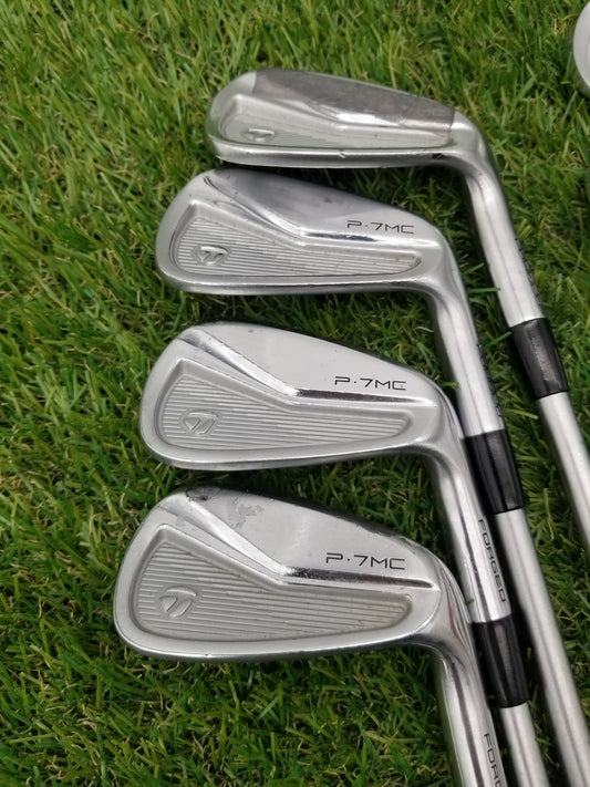 2021 TAYLORMADE P7MC IRON SET 3-PW STIFF KBS TOUR C-TAPER 120 FAIR