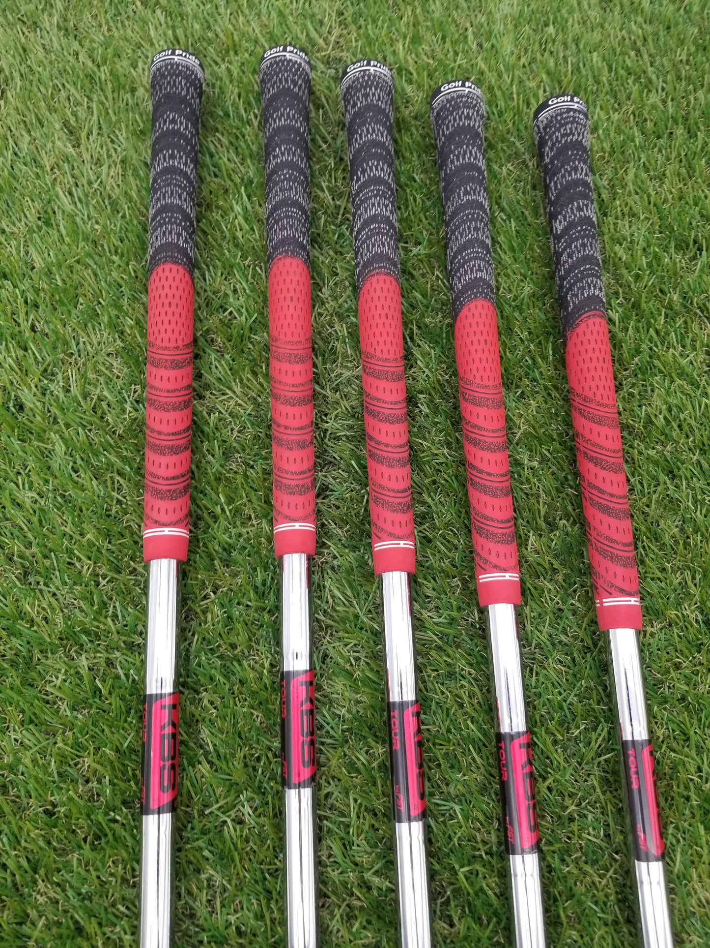 2023 TAYLORMADE P7MB IRON SET 6-PW STIFF KBS TOUR VERYGOOD