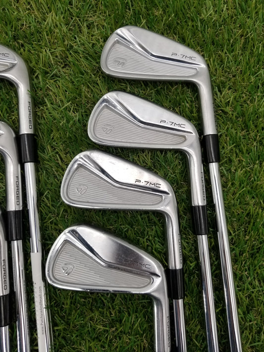 2021 TAYLORMADE P7MC IRON SET 3-PW XSTIFF PROJECTX RIFLE PRECISION 6.5 GOOD
