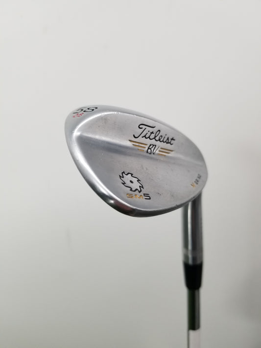 2014 TITLEIST VOKEY SM5 CHROME WEDGE 58*/08M WEDGEFLEX DYN GOLD 35" FAIR