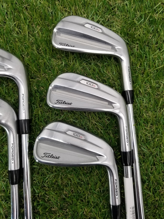 2021 TITLEIST T100 S IRON SET 6-PW STIFF PROJECTX LZ 120G GOOD