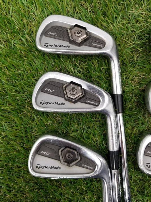2011 TAYLORMADE TP MC IRON SET 5I-PW STIFF PROJECT X RIFLE FAIR
