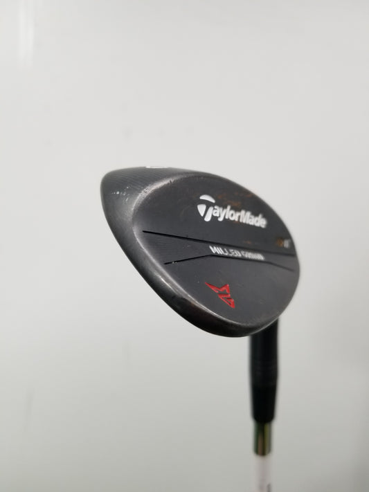2018 TAYLORMADE MILLED GRIND BLACK WEDGE 60*/HB11 WEDGEFLEX DYN GOLD 34.5" FAIR