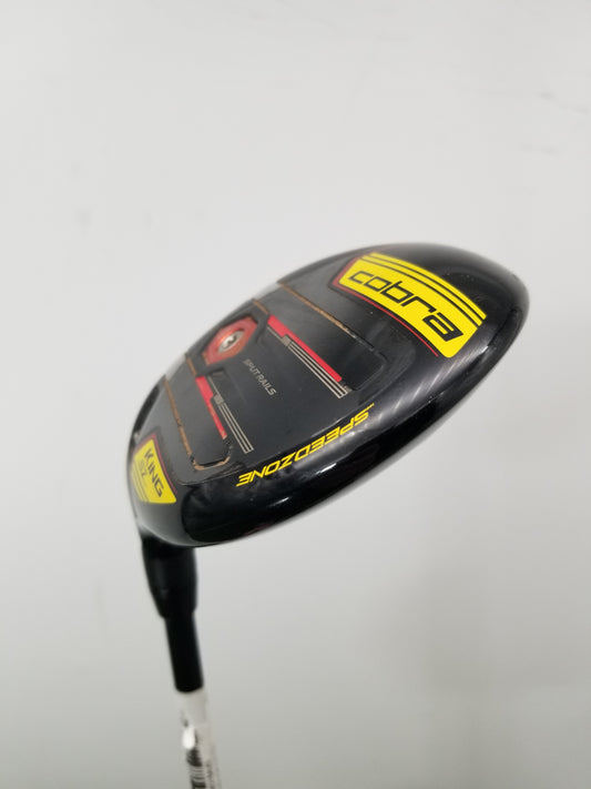LEFTY 2020 COBRA KING SPEEDZONE 3 WOOD 13.5* REGULAR FUJI ATMOS BLUE +HC GOOD