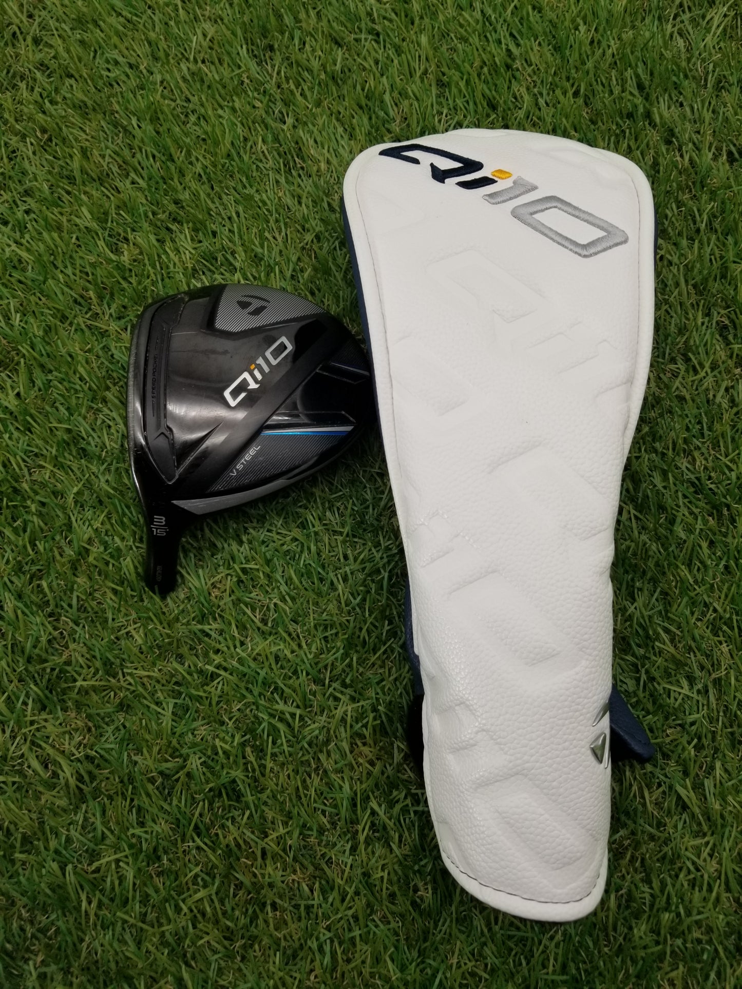 LEFTY 2024 TAYLORMADE QI10 3 WOOD 15* CLUBHEAD ONLY +HC FAIR