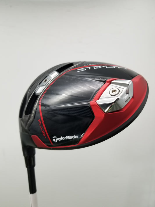 LEFTY 2023 TAYLORMADE STEALTH 2 PLUS DRIVER 9* STIFF HZRDUS YELLOW 63G GOOD