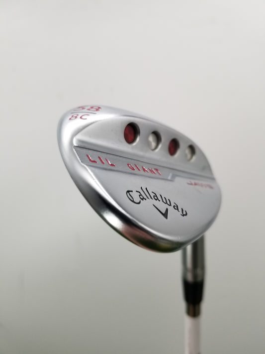2019 CALLAWAY JAWS MD5 CHROME WEDGE 58/8C REGULAR UST RECOIL VERYGOOD