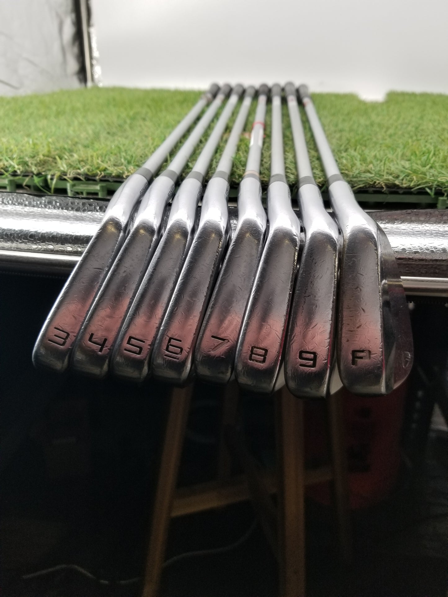 2021 TAYLORMADE P7MC/P7MB COMBO IRON SET 3I-PW XSTIFF KBS TOUR C-TAPER FAIR