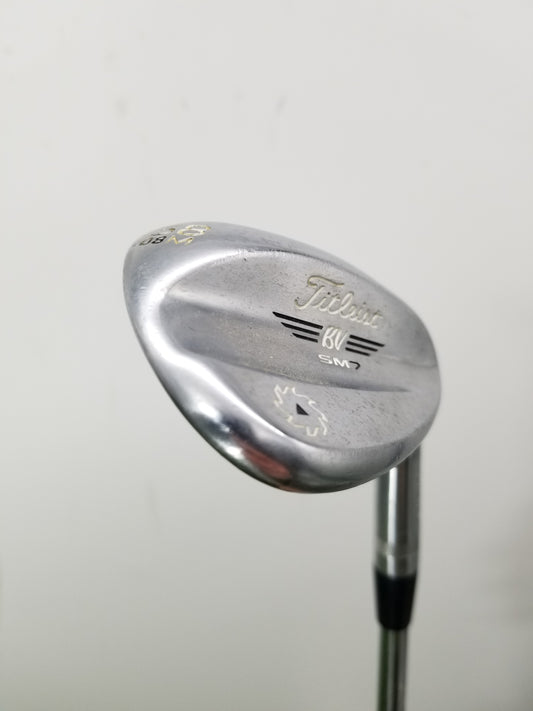2018 TITLEIST VOKEY SM7 CHROME WEDGE 58*/8M WEDGEFLEX VOKEY DESIGN 34.75" FAIR