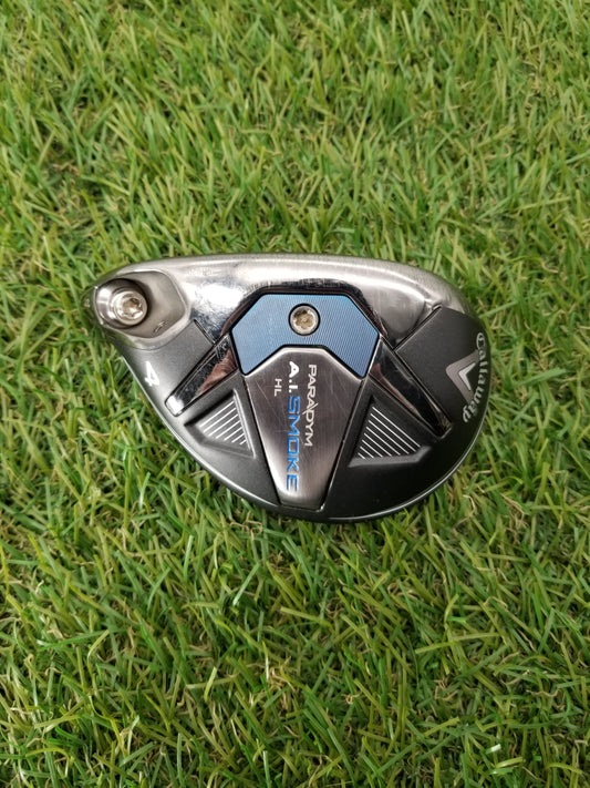 LEFTY 2024 CALLAWAY PARADYM AI SMOKE 4 HYBRID 21* CLUBHEAD ONLY GOOD