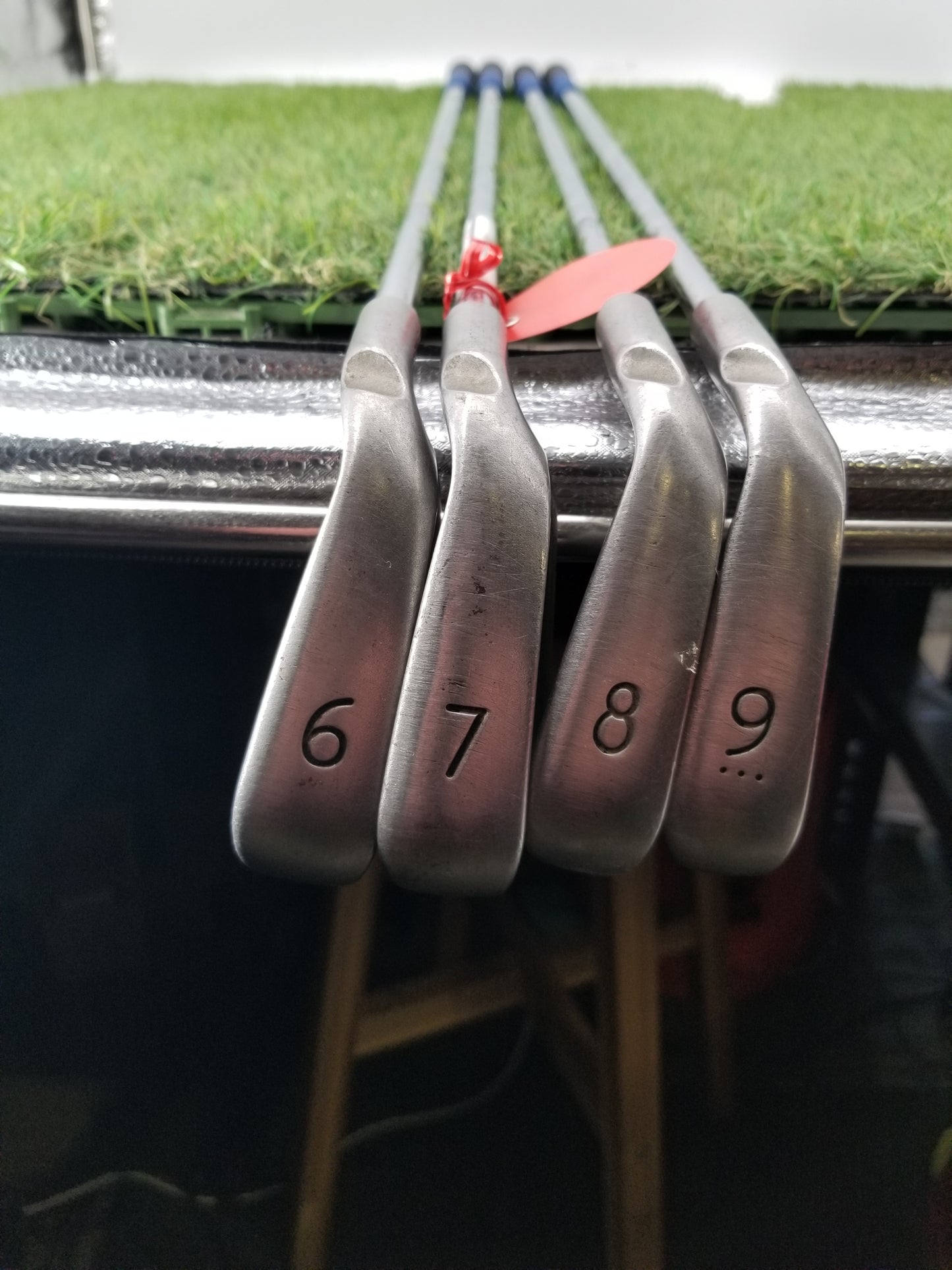 2006 PING I5 IRON SET 6I-9I STIFF KARSTEN Z-Z65 WHITE DOT FAIR