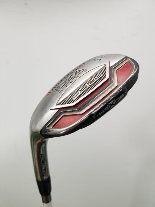 LEFTY ADAMS IDEA A3 OS 5 HYBRID STIFF GRAFALLOY PROLAUNCH PLATINUM GOOD