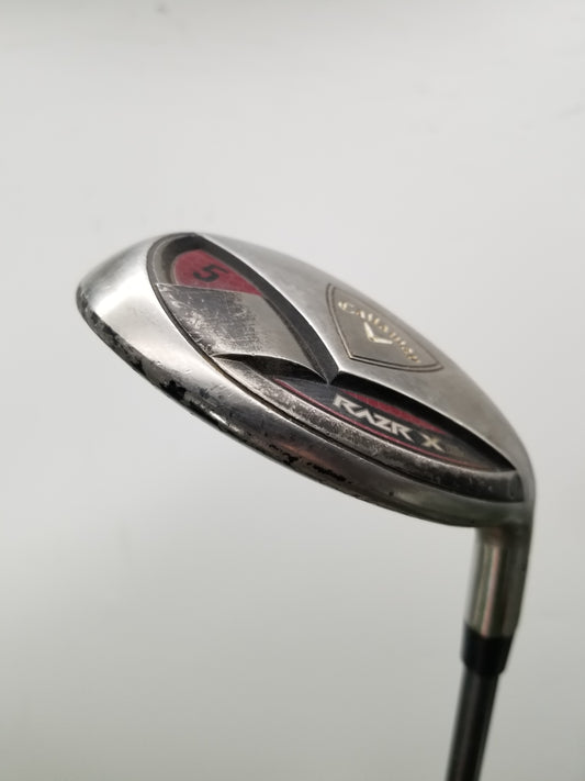 2011 CALLAWAY RAZR X 5 HYBRID 27* LADIES CALLAWAY 50G FAIR