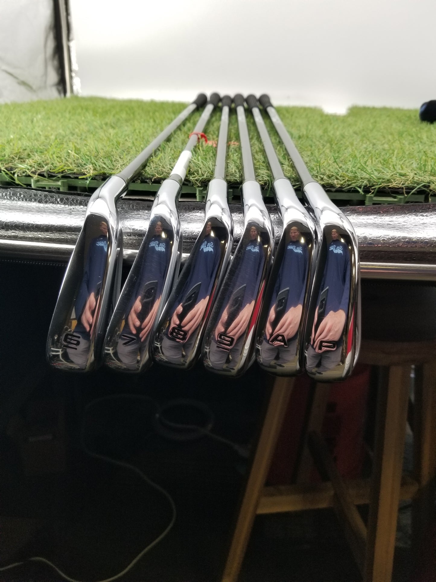 CALLAWAY ELYTE HL IRON SET 6I-PW,GW SENIOR UST MAMIYA RECIOL DART 70 DEMO