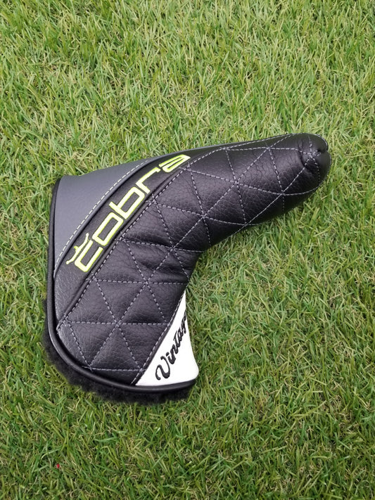COBRA KING VINTAGE BLADE PUTTER HEADCOVER VERYGOOD