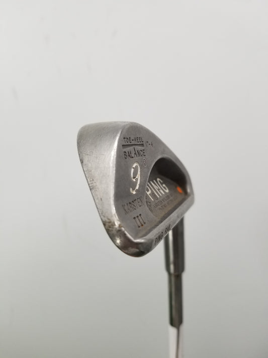 PING KARSTEN III 9 IRON REGULAR TRUE TEMPER DYNAMIC 35.75" GOOD
