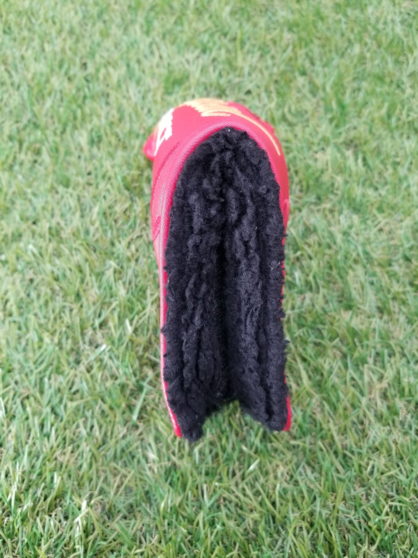SCOTTY CAMERON SPECIAL SELECT RED BLADE PUTTER HEADCOVER VERYGOOD