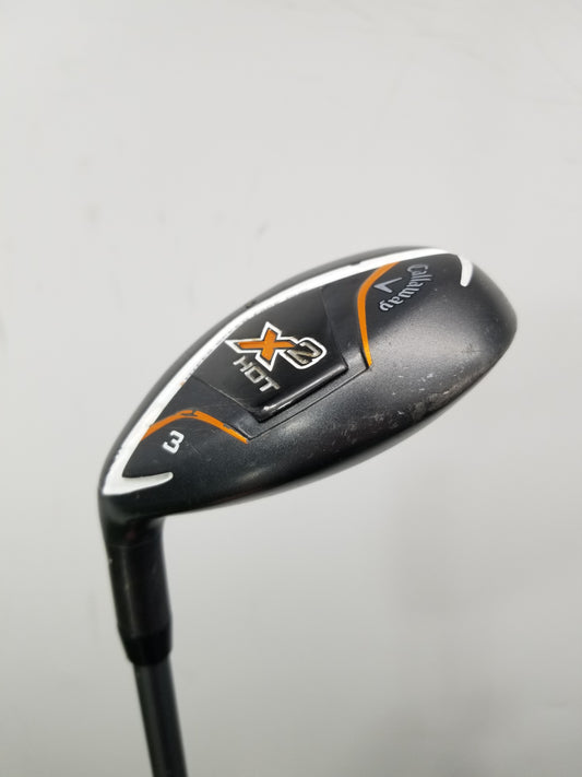 LEFTY 2013 CALLAWAY X2 HOT 3 HYBRID 19* STIFF X2 HOT 65 GOOD