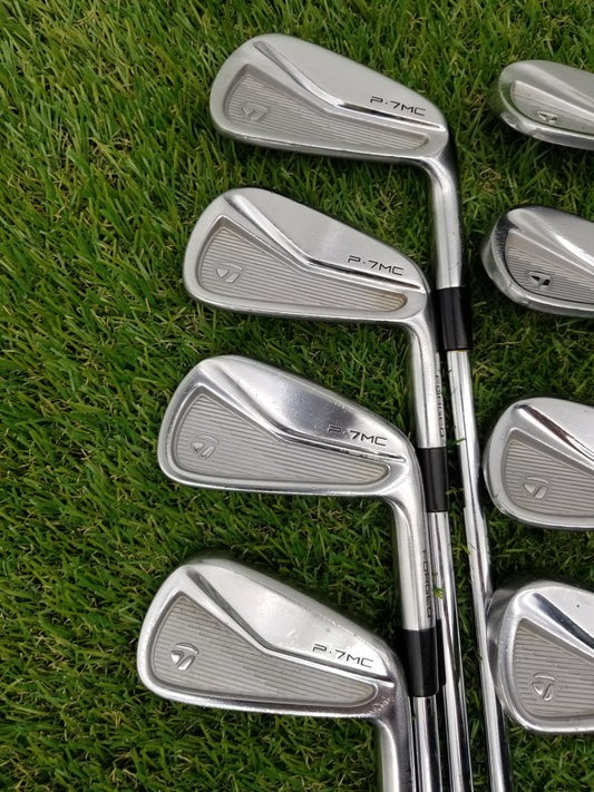 2021 TAYLORMADE P7MC IRON SET 3I-PW REGULAR DYNAMIC GOLD 95 GOOD