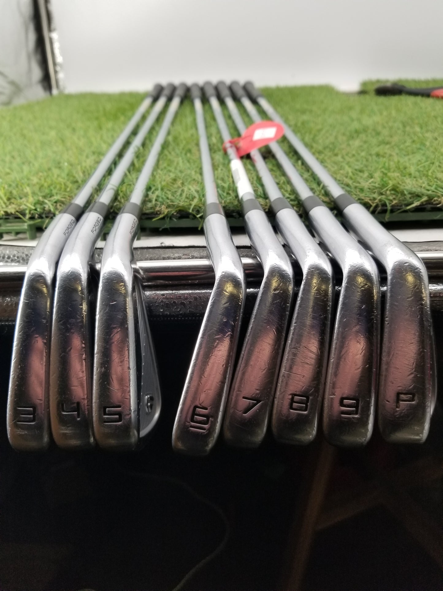 2021 TAYLORMADE P7MC IRON SET 3I-PW REGULAR DYNAMIC GOLD 95 GOOD