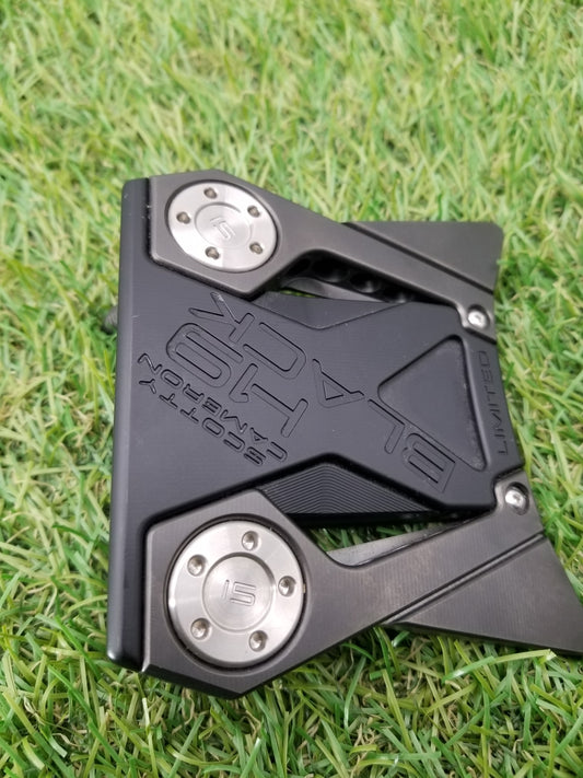 SCOTTY CAMERON H19 BLACK HOLIDAY LIMITED EDITION PUTTER CLUBHEAD ONLY VERYGOOD