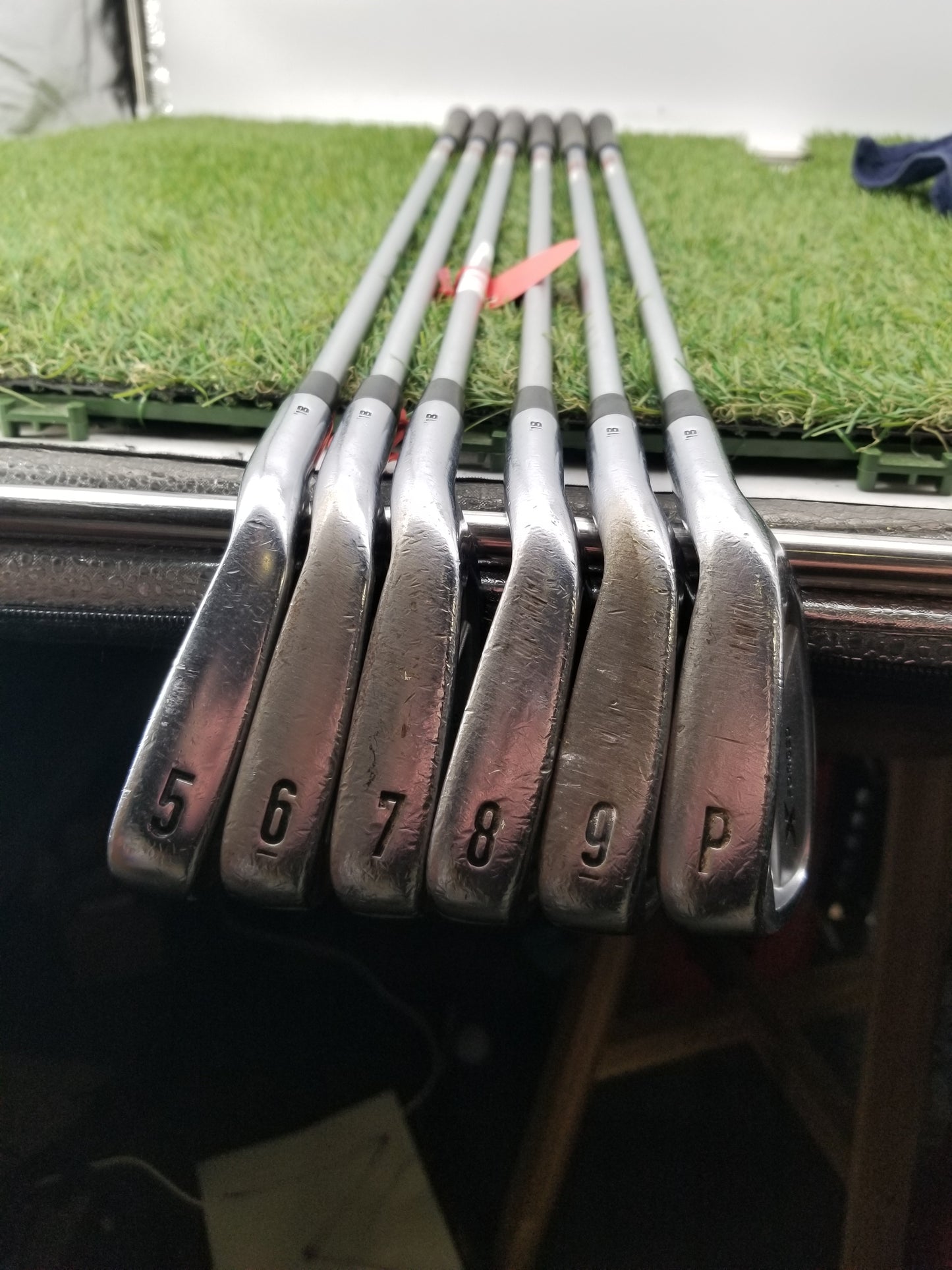 2018 CALLAWAY X FORGED IRON SET 5I-PW STIFF KBS TOUR C-TAPER LITE 110 FAIR
