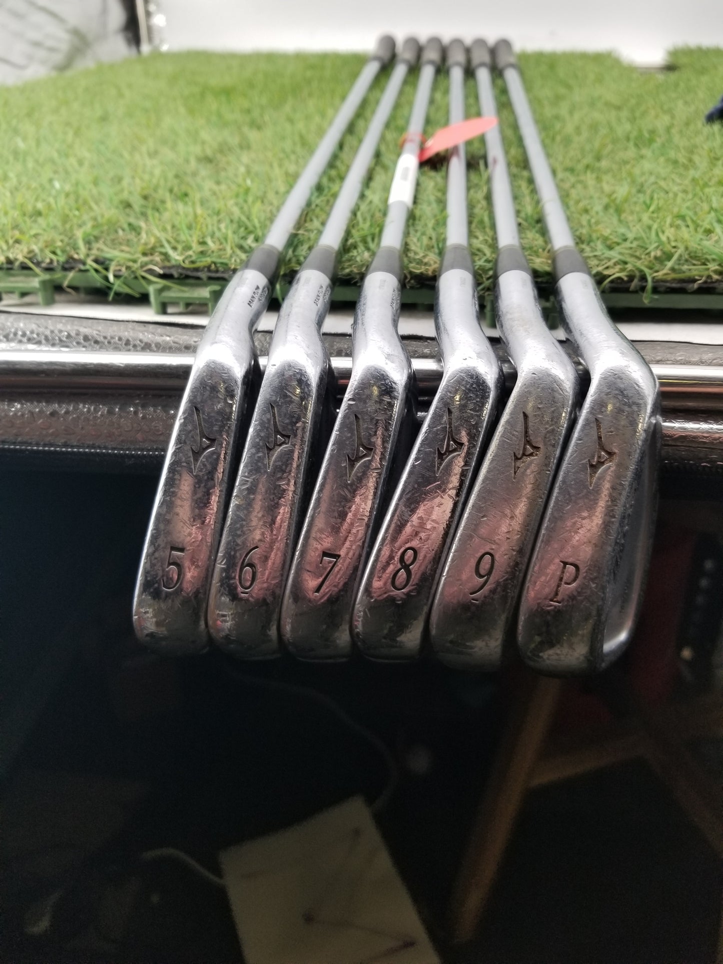 2008 MIZUNO MP62 IRON SET 5I-PW REGULAR FLEX STEEL FAIR