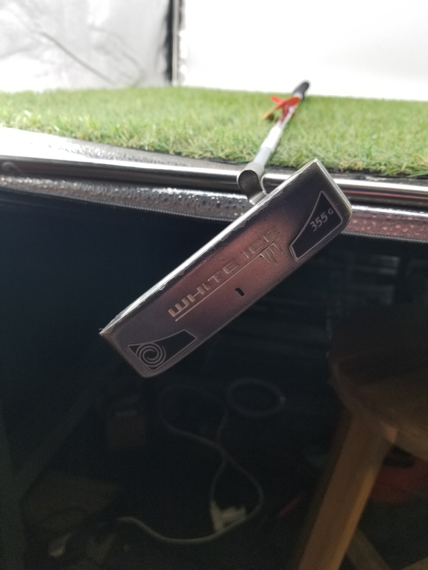 ODYSSEY WHITE ICE 1 PUTTER JOHN DEERE CUSTOM 35" GOOD