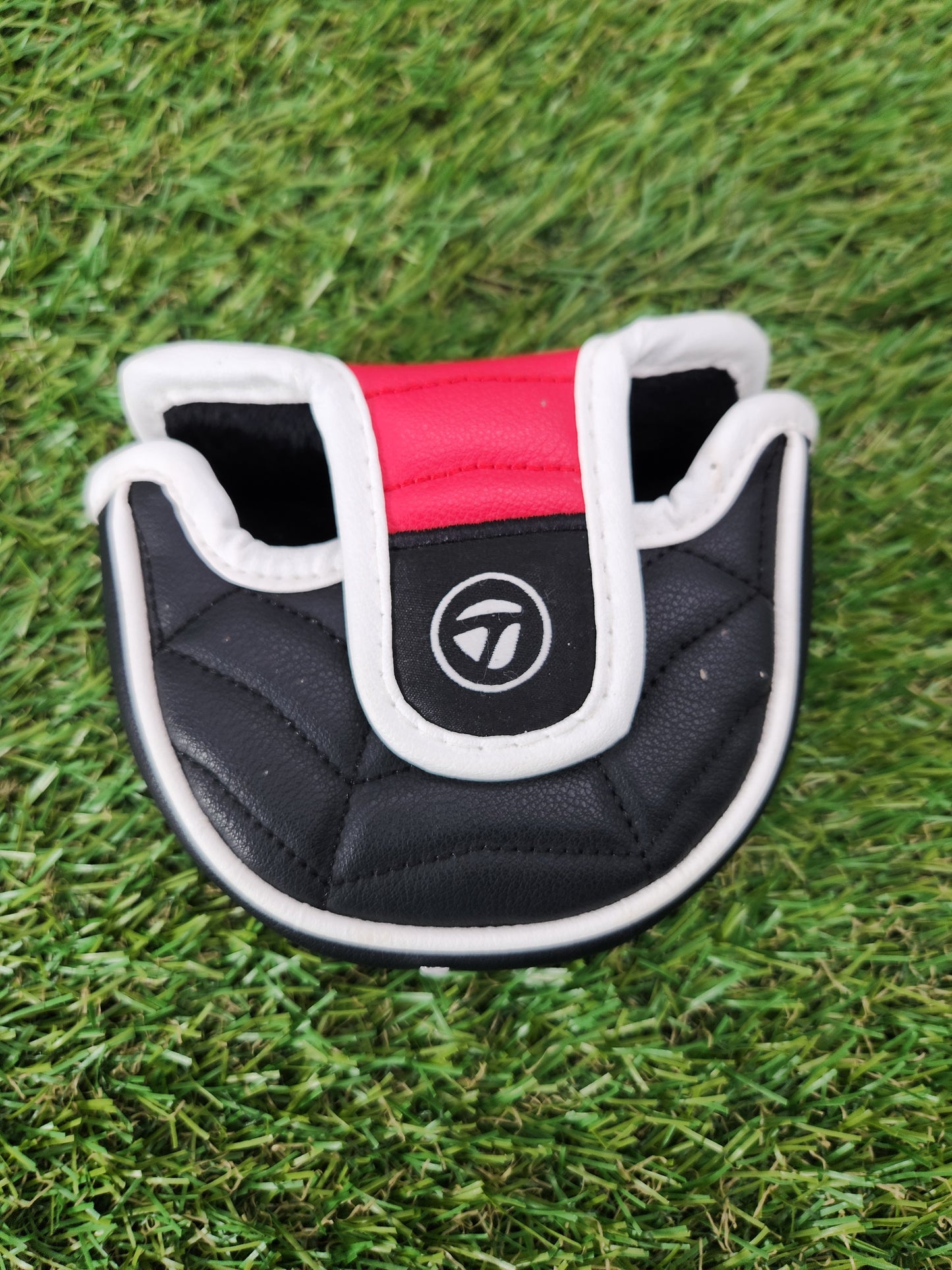TAYLORMADE SPIDER MID MALLET PUTTER HEADCOVER VERYGOOD