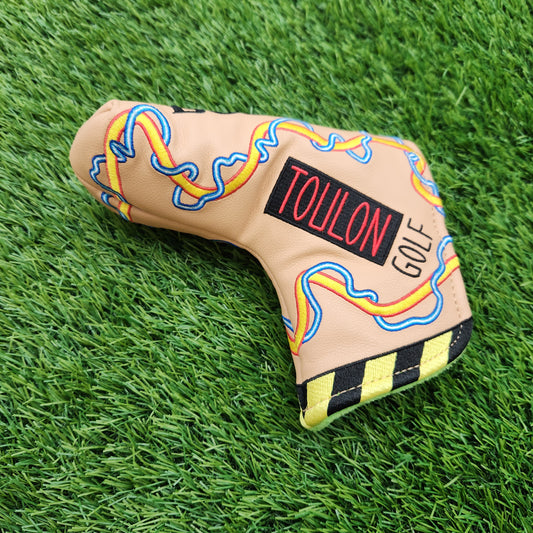 TOULON BOGEY BUSTERS BLADE PUTTER HEADCOVER VERYGOOD
