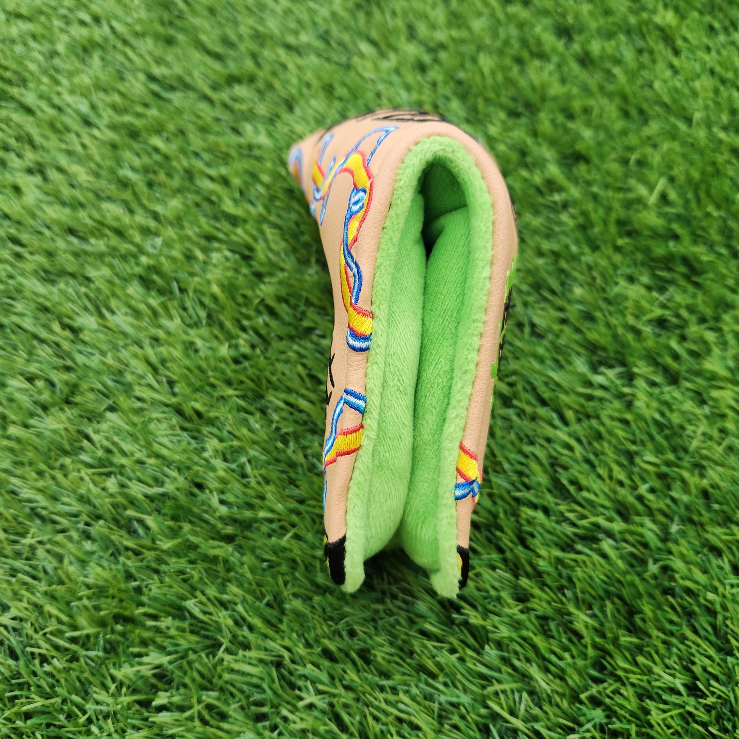 TOULON BOGEY BUSTERS BLADE PUTTER HEADCOVER VERYGOOD