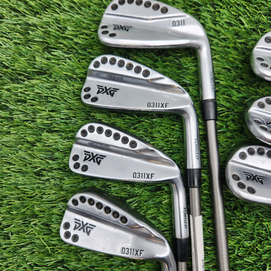 2016 PXG 0311 GEN1 CHROME IRON SET 5-GW REG AEROTECH STEELFIBER I80 FAIR