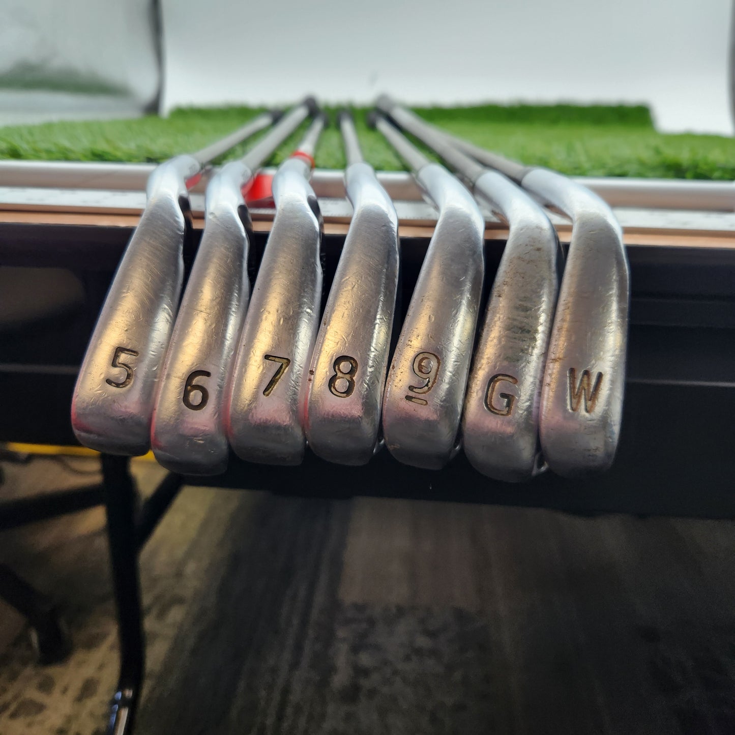 2016 PXG 0311 GEN1 CHROME IRON SET 5-GW REG AEROTECH STEELFIBER I80 FAIR