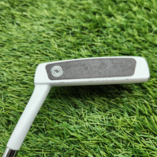 2013 ODYSSEY VERSA 9 WHITE BLACK WHITE PUTTER STEEL 34.5" FAIR