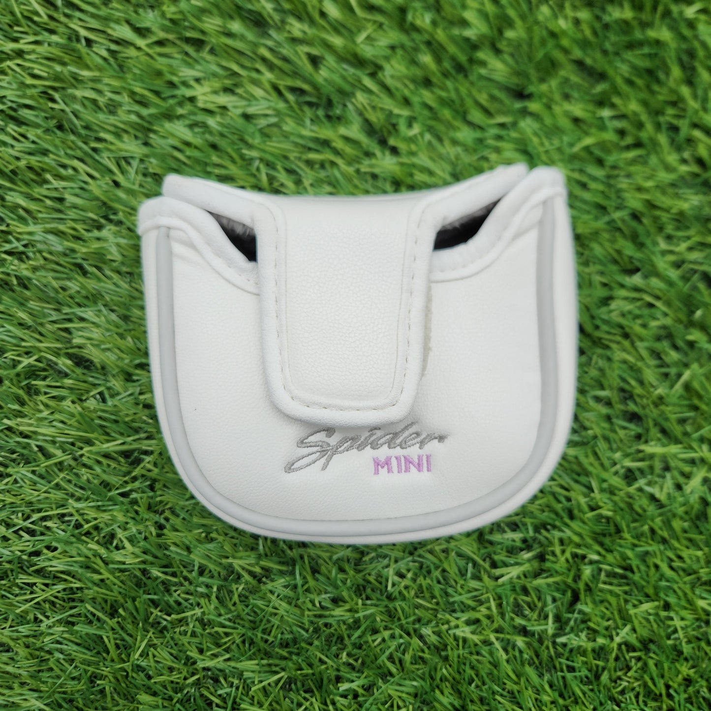 TAYLORMADE SPIDER MINI MALLET PUTTER HEADCOVER VERY GOOD
