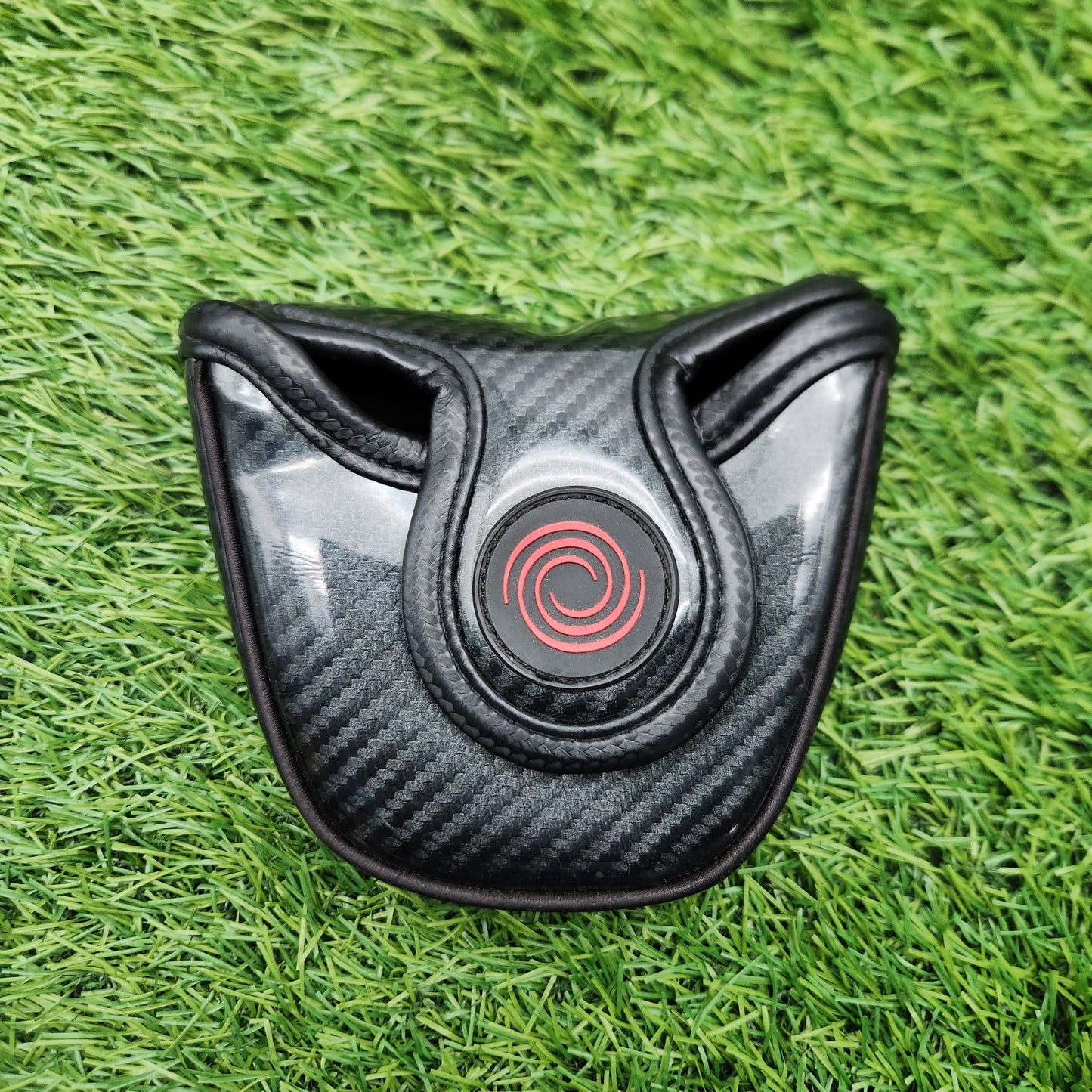 ODYSSEY O WORKS MALLET PUTTER HEADCOVER VERYGOOD