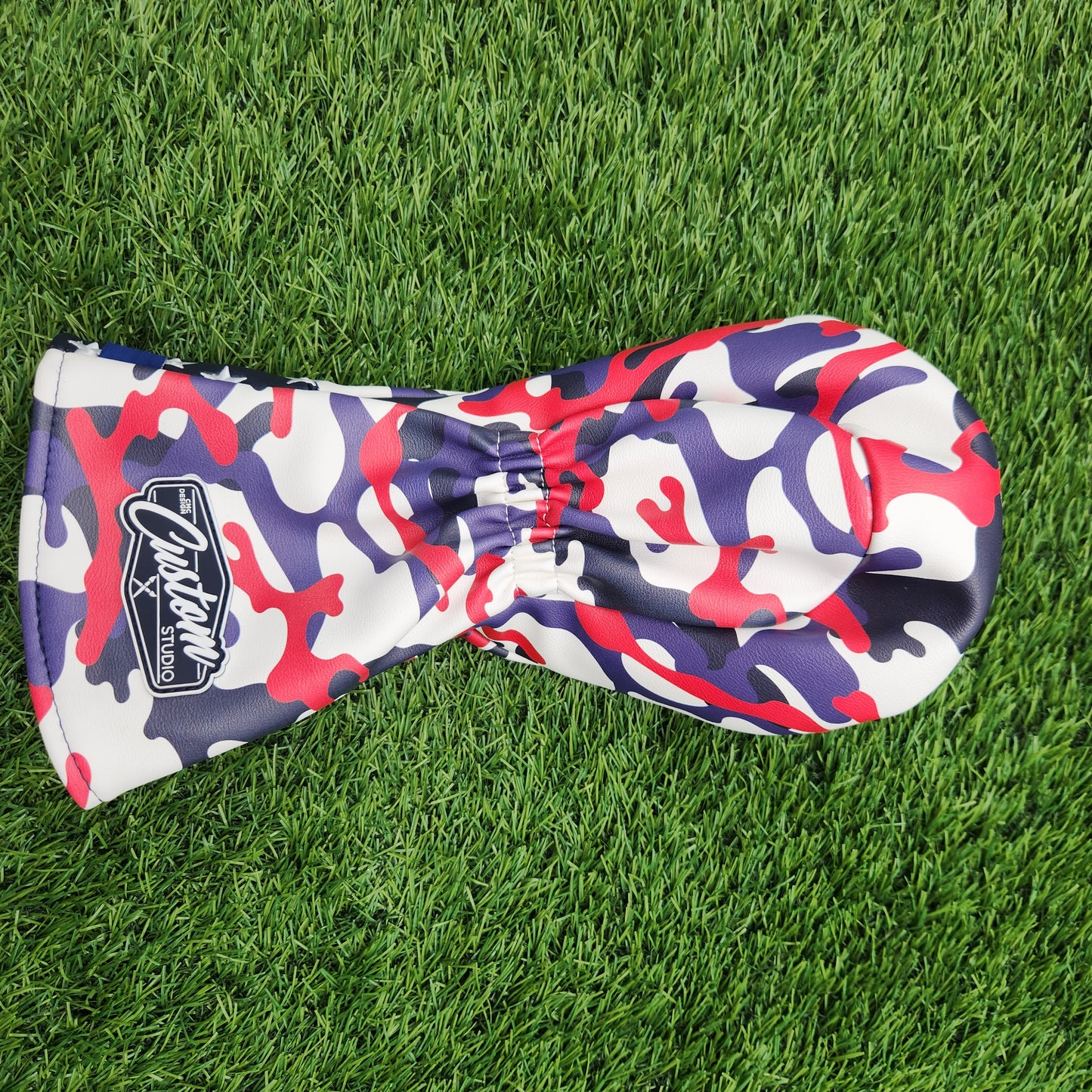 CMC DESIGN RED WHITE AND BLUE CAMO DRIVER HEADCOVER DEMO
