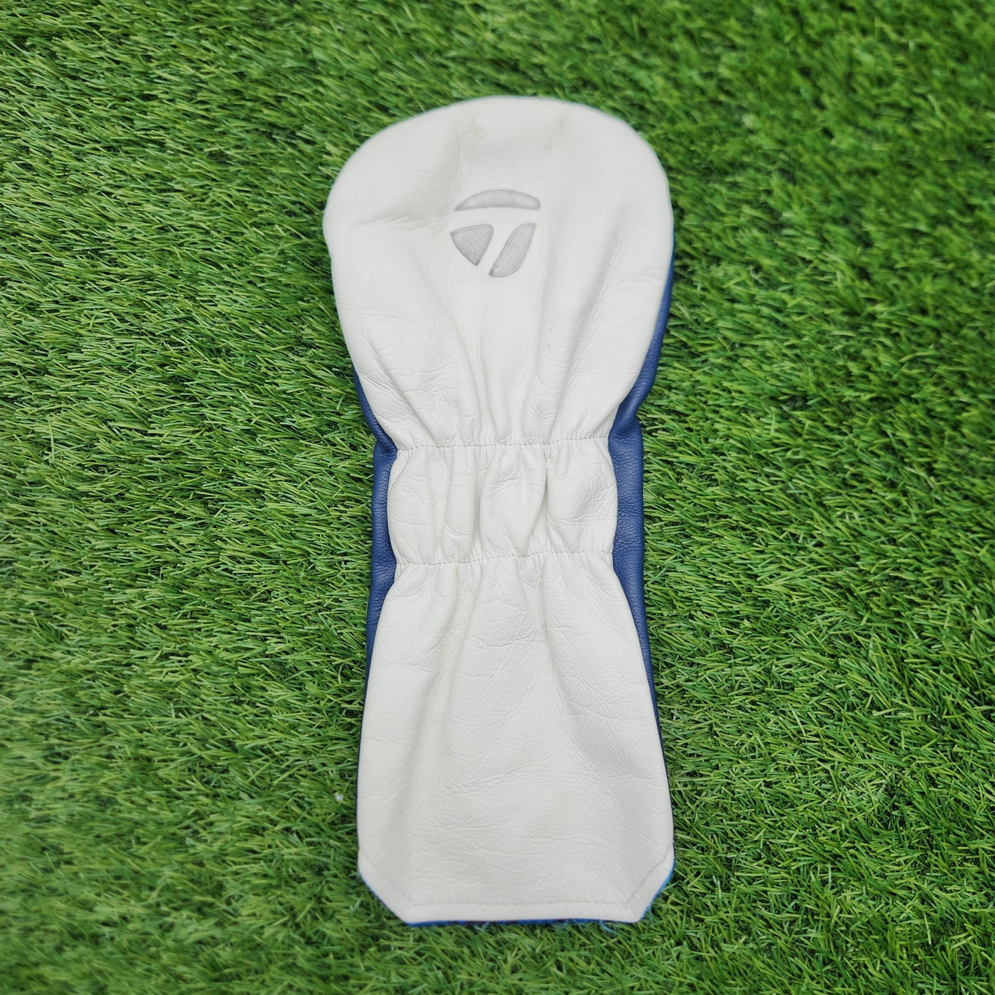TAYLORMADE BLUE LEATHER DRIVER HEADCOVER