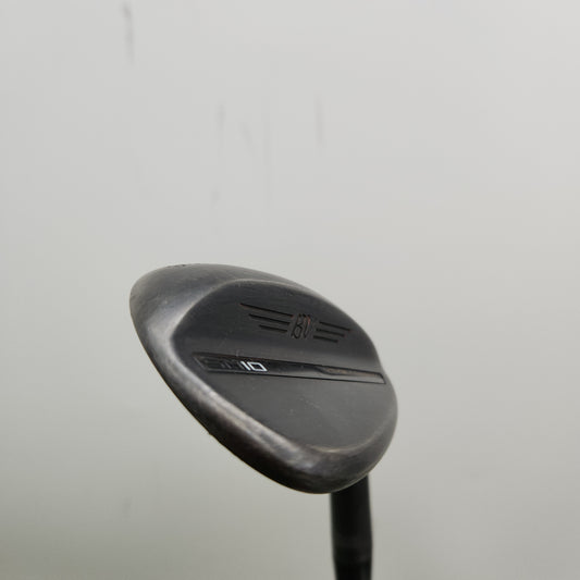 2024 TITLEIST VOKEY SM10 JET BLACK WEDGE 60*/10S WEDGEFLEX VOKEY STOCK 34.75" GOOD