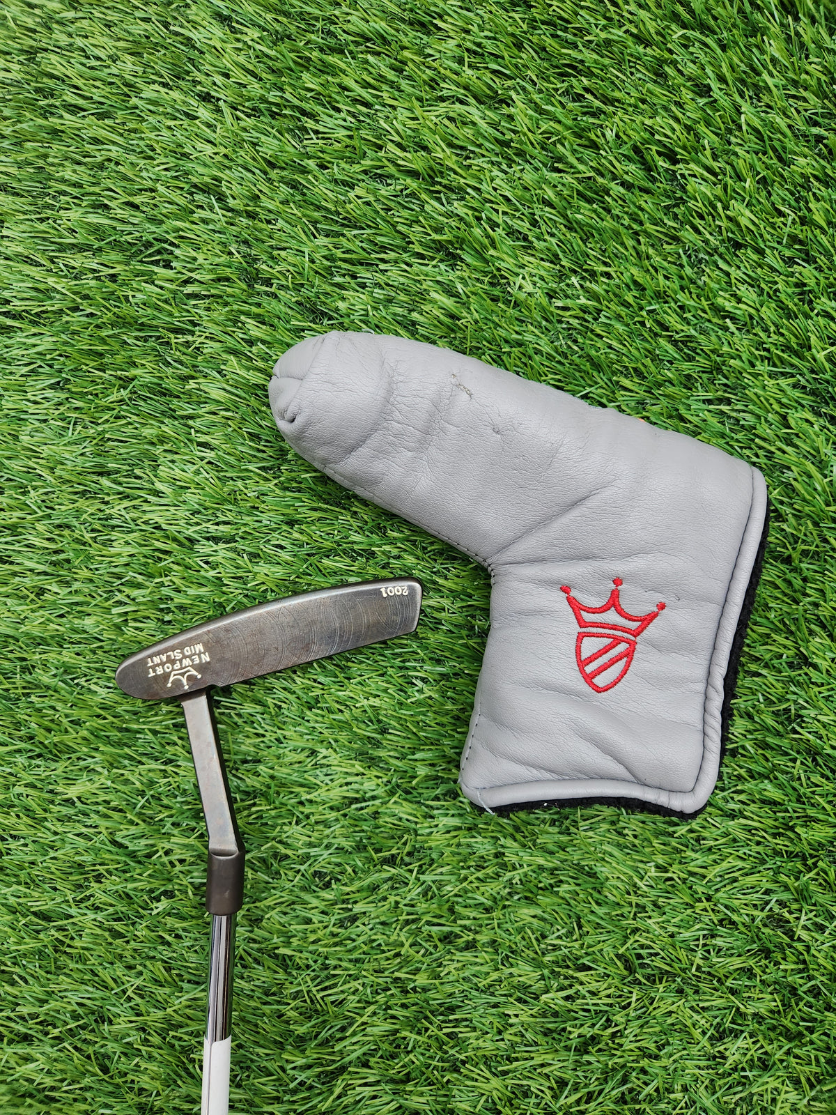 SCOTTY CAMERON PRO PLATINUM NEWPORT PUTTER 35" +HC GOOD
